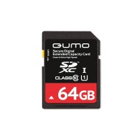 Карта памяти Qumo SDXC 64Gb Class 10