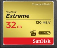 Карта памяти SanDisk CF 32Gb Extreme 120Mb/s