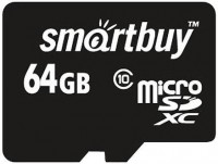 Карта памяти SmartBuy SB64GBSDCL10-01