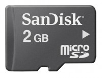 Карта памяти SanDisk microSD 2Gb