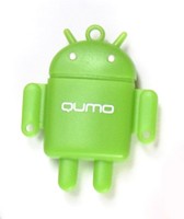 Карта памяти Qumo microSDHC 32Gb FUNDROID Green