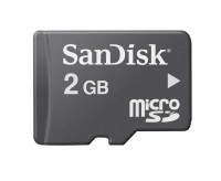 Карта памяти SanDisk microSD 2Gb + adapter