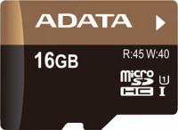 Карта памяти A-Data microSDHC 16Gb Class 10 UHS-I