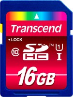 Карта памяти Transcend  SD SDHC 10 UHS-I SDu1 16GB