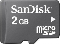 Карта памяти SanDisk  MicroSD без адаптера 2GB