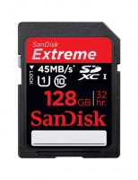 Карта памяти SanDisk SDXC 128Gb Class 10 Extreme