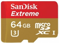 Карта памяти SanDisk microSDXC 64Gb Class 10 + adapter