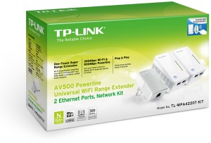 Wi-Fi точка доступа TP-LINK TL-WPA4220T KIT white