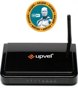 Wi-Fi точка доступа Upvel UPVEL UR-319BN + Eset Nod35 5ПК 3 месяца