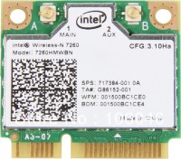 Wi-Fi оборудование Intel 7260HMWBN