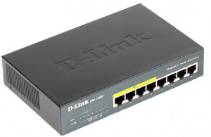 Коммутатор  D-Link DGS-1008P/C1B