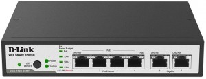 Коммутатор  D-Link DES-1100-06MP/A1A