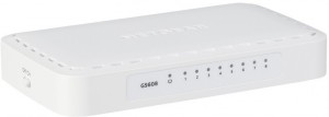 Коммутатор  NetGear GS608-400PES