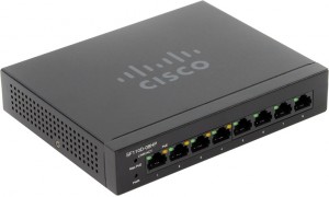 Коммутатор  Cisco SF110D-08HP-EU