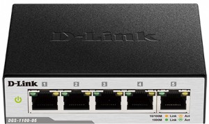 Коммутатор  D-Link DGS-1100-05/A1A/B1A