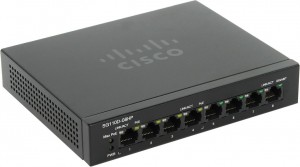 Коммутатор  Cisco SG110D-08HP-EU