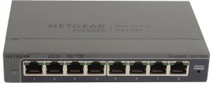 Коммутатор  NetGear GS108E-300PES