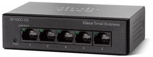 Коммутатор  Cisco SF110D-05-EU