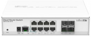 Коммутатор  Mikrotik CRS112-8G-4S-IN