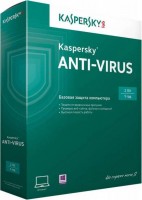 Антивирусы Kaspersky Anti-Virus 20152 ПК 1year Box KL1161RBBFS