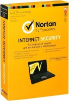 Антивирусы Norton Internet Security 2013 RU продление 1 год на 3ПК
