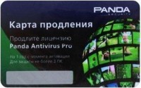 Антивирусы Panda Antivirus Pro Upgrade Card  на 3 ПК