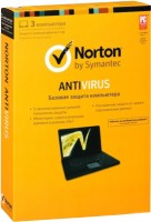 Антивирусы Norton Antivirus 2013  3 лицензии (SY21265717)