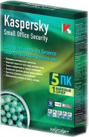 Антивирусы Kaspersky Small Office Security for Windows WS+FS Rus на 5 ПК + 1 Сервер 12 мес