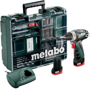 Дрель-шуруповерт Metabo PowerMaxx BS Basic SET 600080880