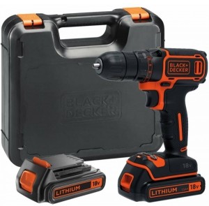 Дрель-шуруповерт Black and Decker BDCDC18K1B-QW