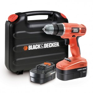 Дрель-шуруповерт Black and Decker EPC18CABK