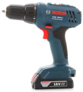 Дрель-шуруповерт Bosch GSR 1800 LI 0 601 9A8 308