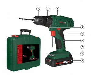 Дрель-шуруповерт DWT ABS-18 Tli BMC