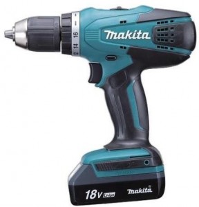 Дрель-шуруповерт Makita DF 457 DWLE