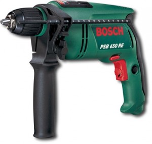 Дрель-шуруповерт Bosch PSB 650 RE + Набор 39 предметов