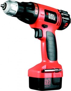 Дрель-шуруповерт Black and Decker CD12100K