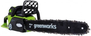 Электрическая цепная пила GreenWorks GD40CS40