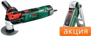 Многофункциональная шлифовальная машина Bosch PMF 250 CES 0603102120 + Фонарь Bosch WorkLight