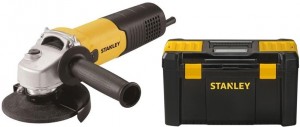 Угловая шлифовальная машина Stanley SGV115 + ящик для инструментов STSTI-75517