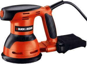 Эксцентриковая шлифовальная машина Black and Decker KA198GT