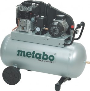 Поршневой масляный компрессор Metabo Mega 490/100D