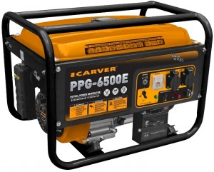 Бензиновый генератор Carver  PPG-6500Е