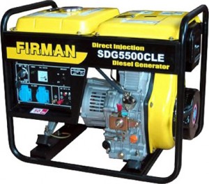 Дизельный генератор Firman SDG 5500CLE