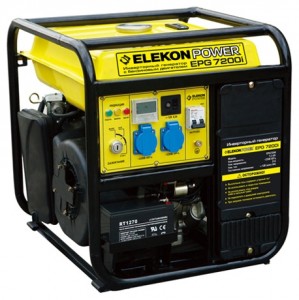 Бензиновый генератор Elekon Power EPG7200i