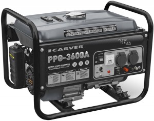 Бензиновый генератор Carver  PPG-3600A