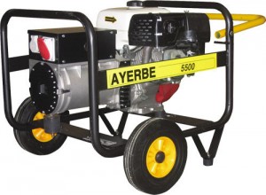 Бензиновый генератор Ayerbe AY 5500T SE