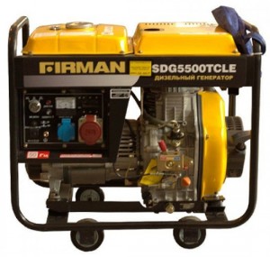 Дизельный генератор Firman SDG 5500TCLE