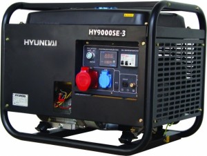 Бензиновый генератор Hyundai HY 9000SE-3