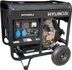 Дизельный генератор Hyundai   DHY 6000LE
