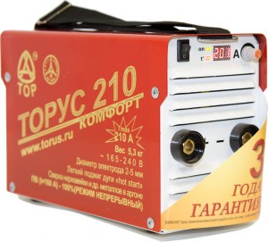 Сварочный инвертор Торус 210 Комфорт